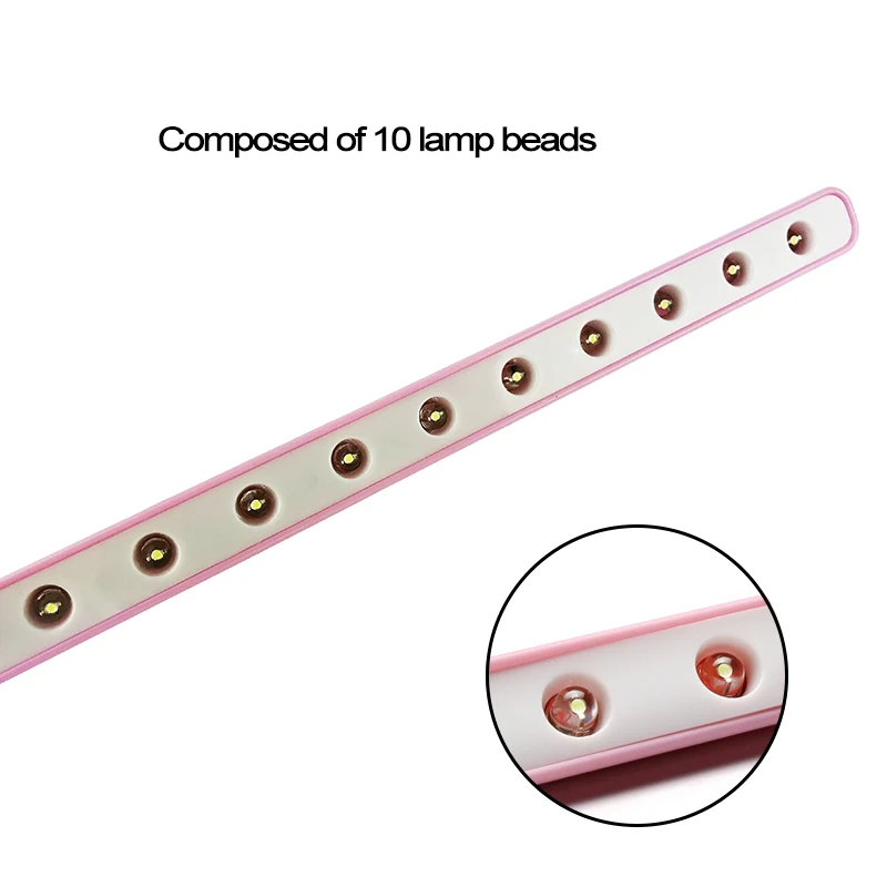 HECULAS USB 10 светодиодный ночной Светильник компьютер лампы для чтения гибкая ультра