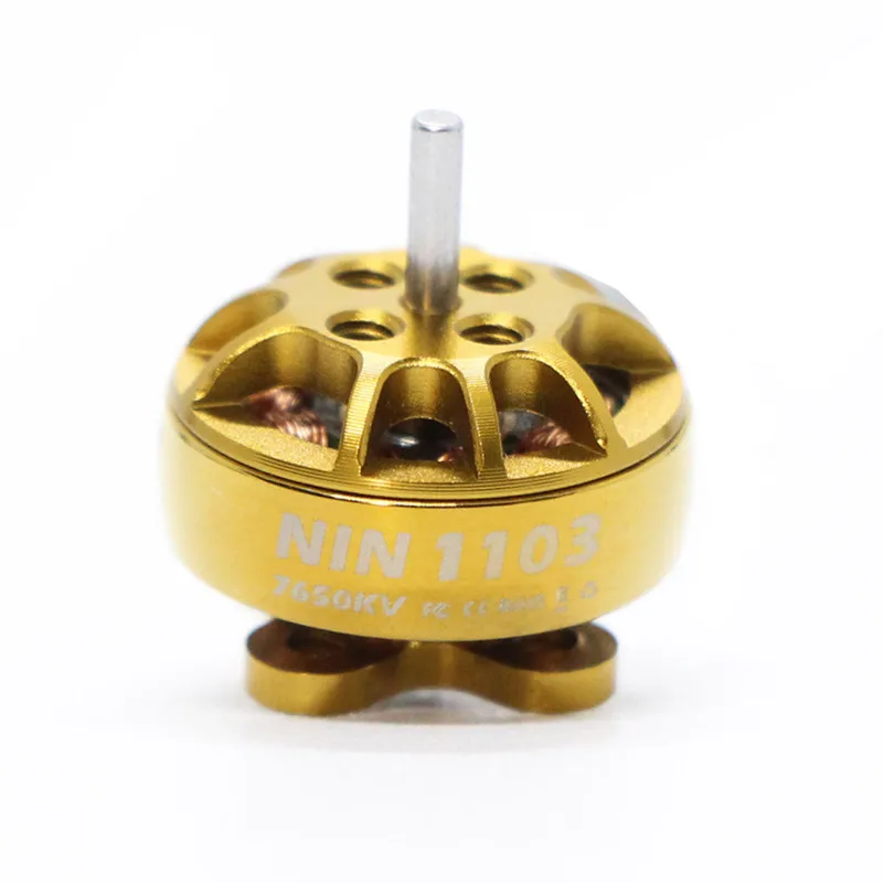 1/2/4 шт. FLYWOO Нин крошечные NT1103 1103 7650KV 10500KV 1 3S безщеточный мотор для небольшой