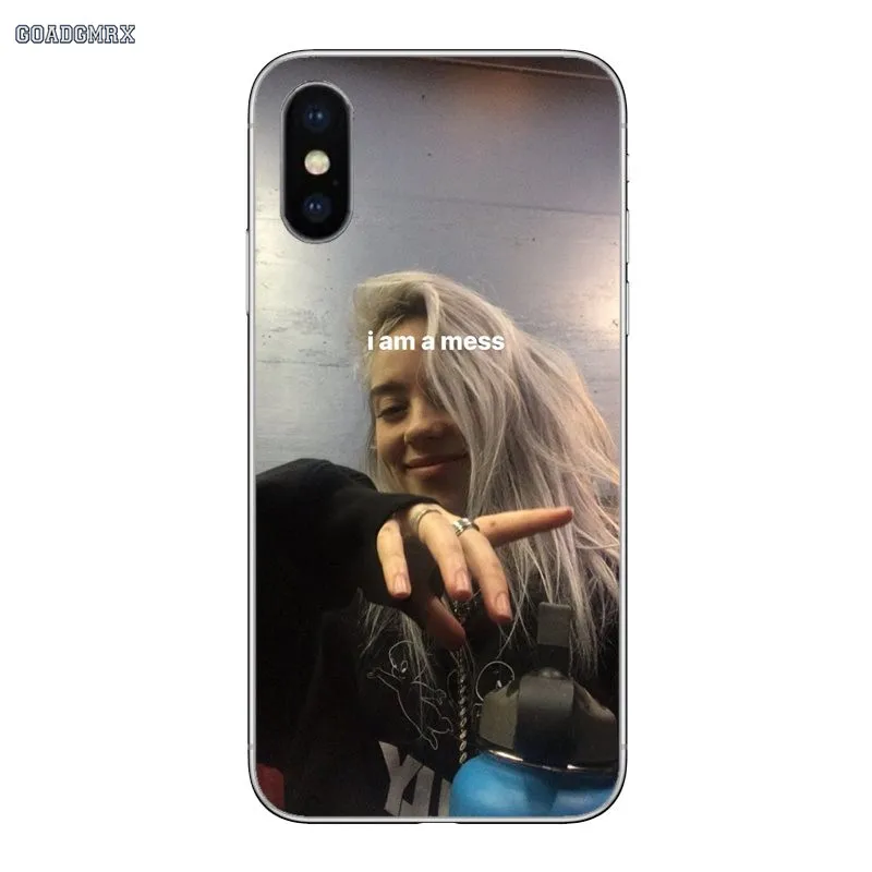 Мягкие чехлы из ТПУ для Huawei Honor 7 8 10 6X Play 4C 5C 5X6X7X8X9 Lite 7A 6C Pro 5A 6A 7C Nova 3 3i Billie Eilish Халид