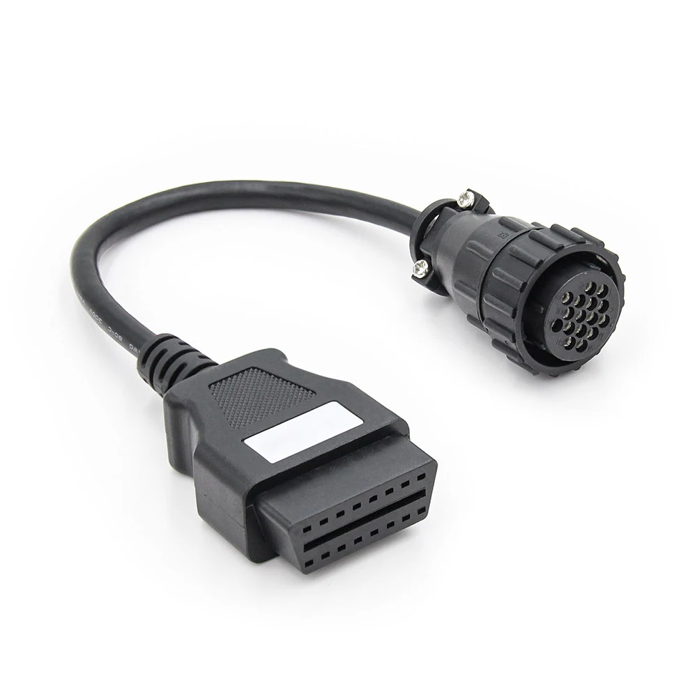 Для грузовика Scania OBD к OBD2 16pin 2 мм удлиняющий кабель для SCANIA 16 Pin сканер разъем