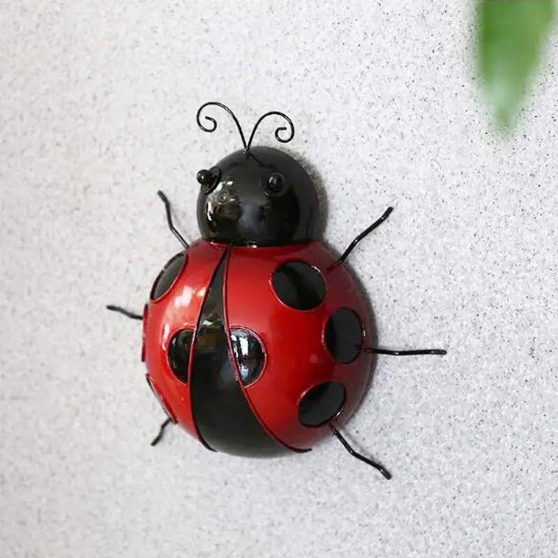 Вешалка с божьей коровкой 10 см настенное украшение для сада детские игрушки