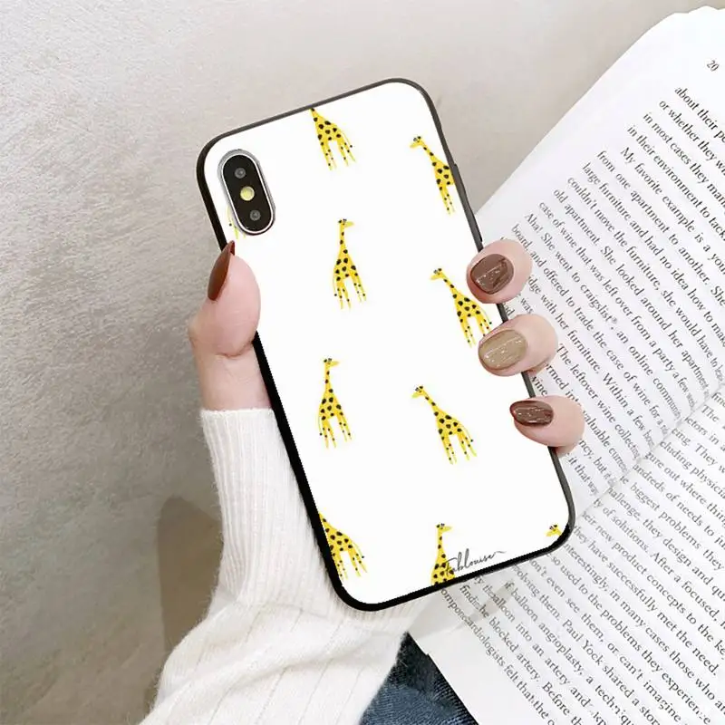 

cute giraffe Phone Case For iPhone 8 7 6 6S Plus 5 5S SE 2020 12pro max XR X XS MAX 11 case