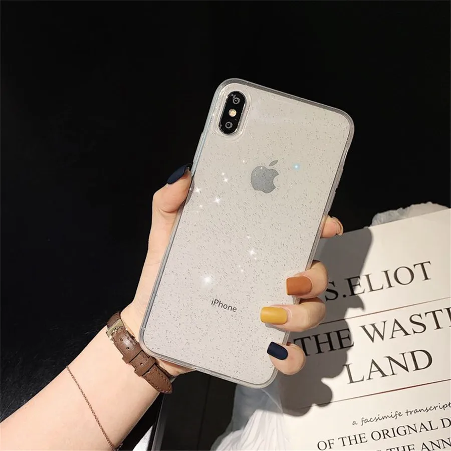 Модный Блестящий противоударный чехол с рамкой для iPhone 8 7 6 6S Plus X XR XS Max 11 Pro