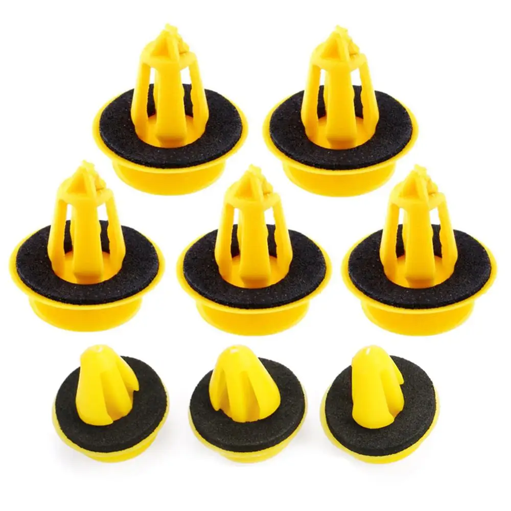 

50PCS Auto Door Trim Panels Fastener Clips Car Plastic Fixed Clip for Lada Kalina Granta Priora Lada Niva Largus Samara 2110 CSV