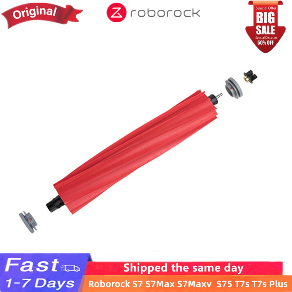 

Original Roborock S7 S70 S75 Robot Vacuum Cleaner Washable Filter Detachable Main Brush Mop Side Brush Spare Parts Replacement