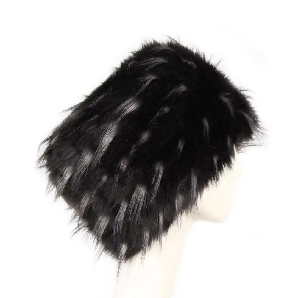 Зимняя шапка из искусственного меха бомбер Ms. Earmuffs искусственной кожи бархатная