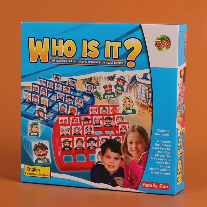 Новая классическая настольная игра Who Is It забавные Семейные гадости детские
