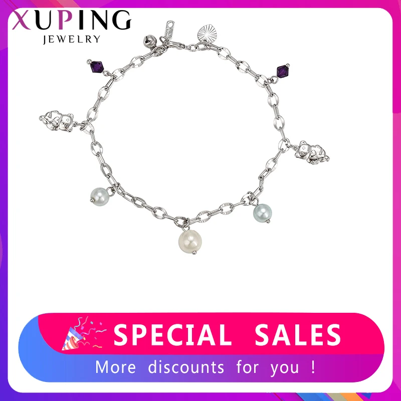 Модный ножной браслет Xuping Новое поступление Высококачественная Роскошная