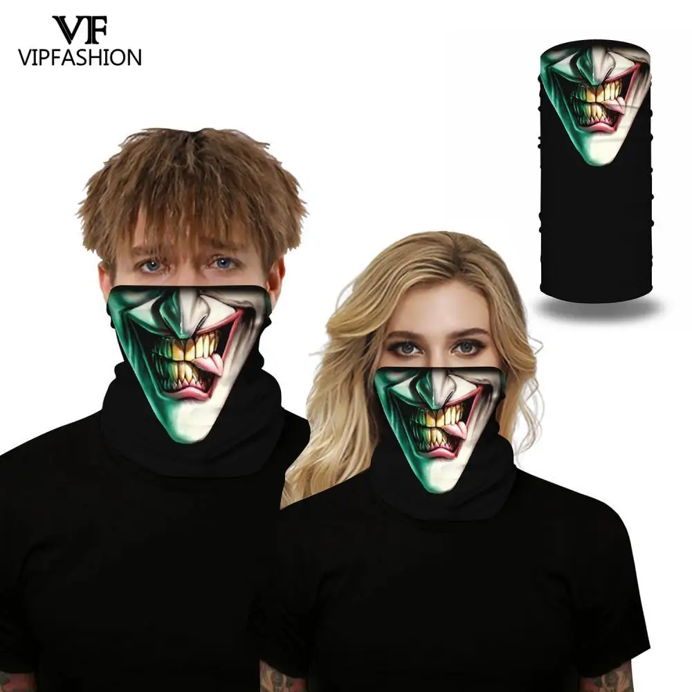 VIP Мода Новый Призрак Повязки На Голову с черепом бандана Buffe трубка магический