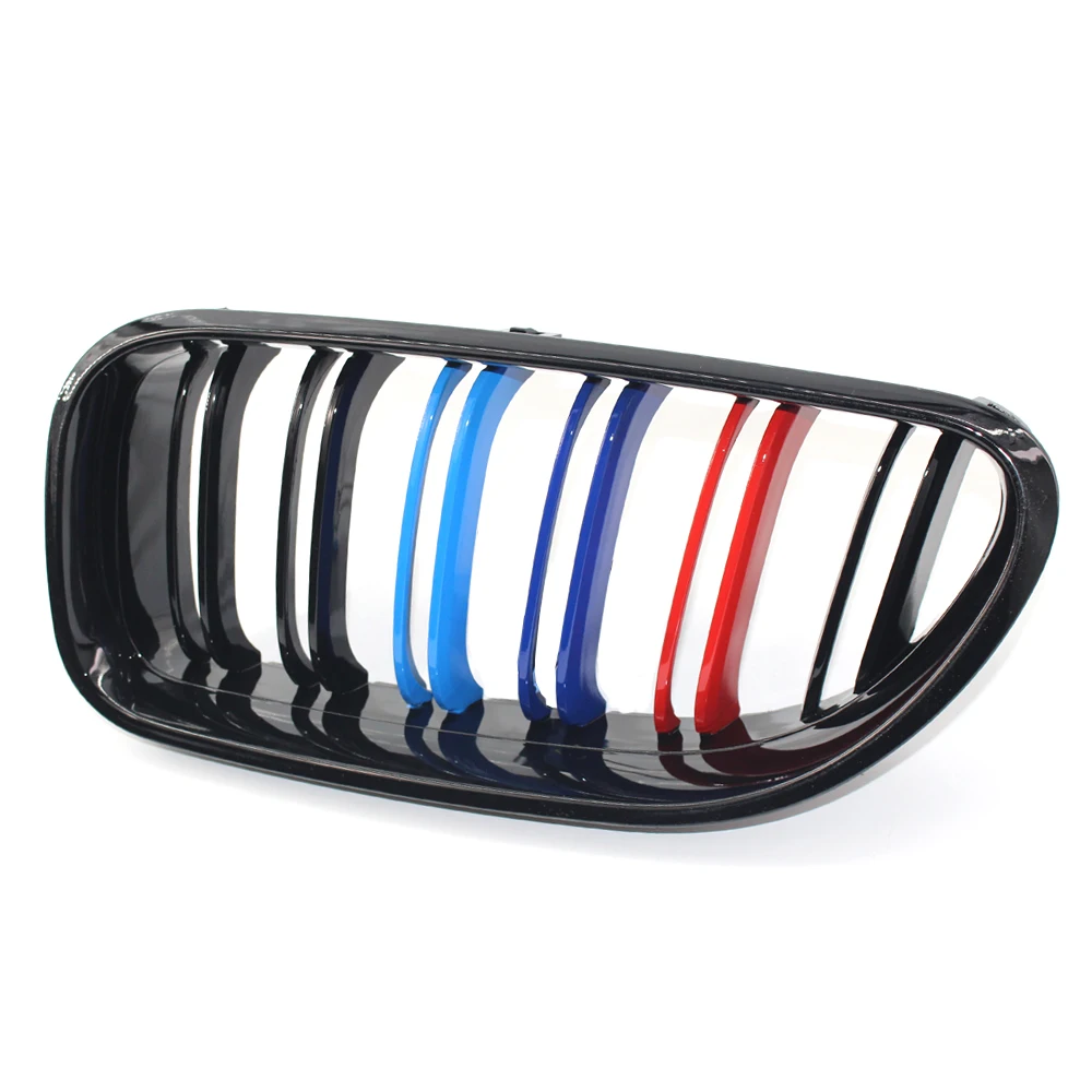 Автомобильный передний почек гриль бампер решетка двойная планка линии