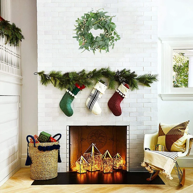 

Eucalyptus Wreath Spring Wreath for Front Door Wall Window Wedding Party Garden Office Farmhouse Home Decor