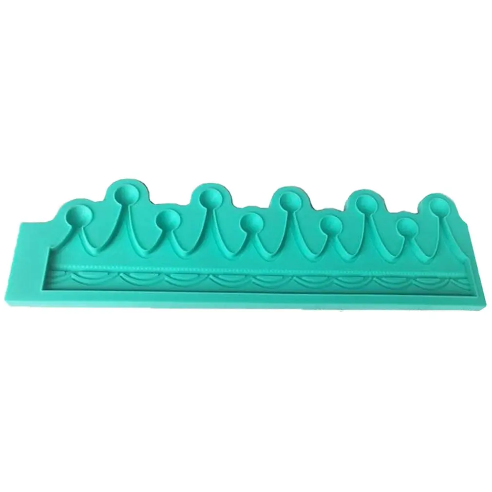 Маленькая Корона силиконовая форма для торта шоколада инструменты украшения