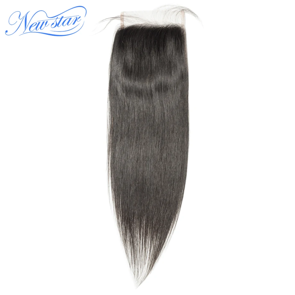 Бразильская новая звезда 5x5 HD кружевная прямая застежка натуральные