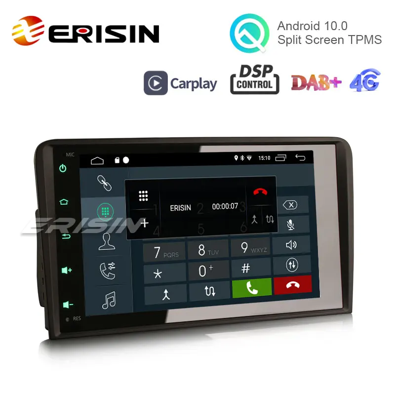 Erisin ES3027A 8 &quotDAB + Android 10 0 автомобильное стерео радио GPS USB 4G DSP CarPlay для AUDI A3 S3 RS3 RNSE