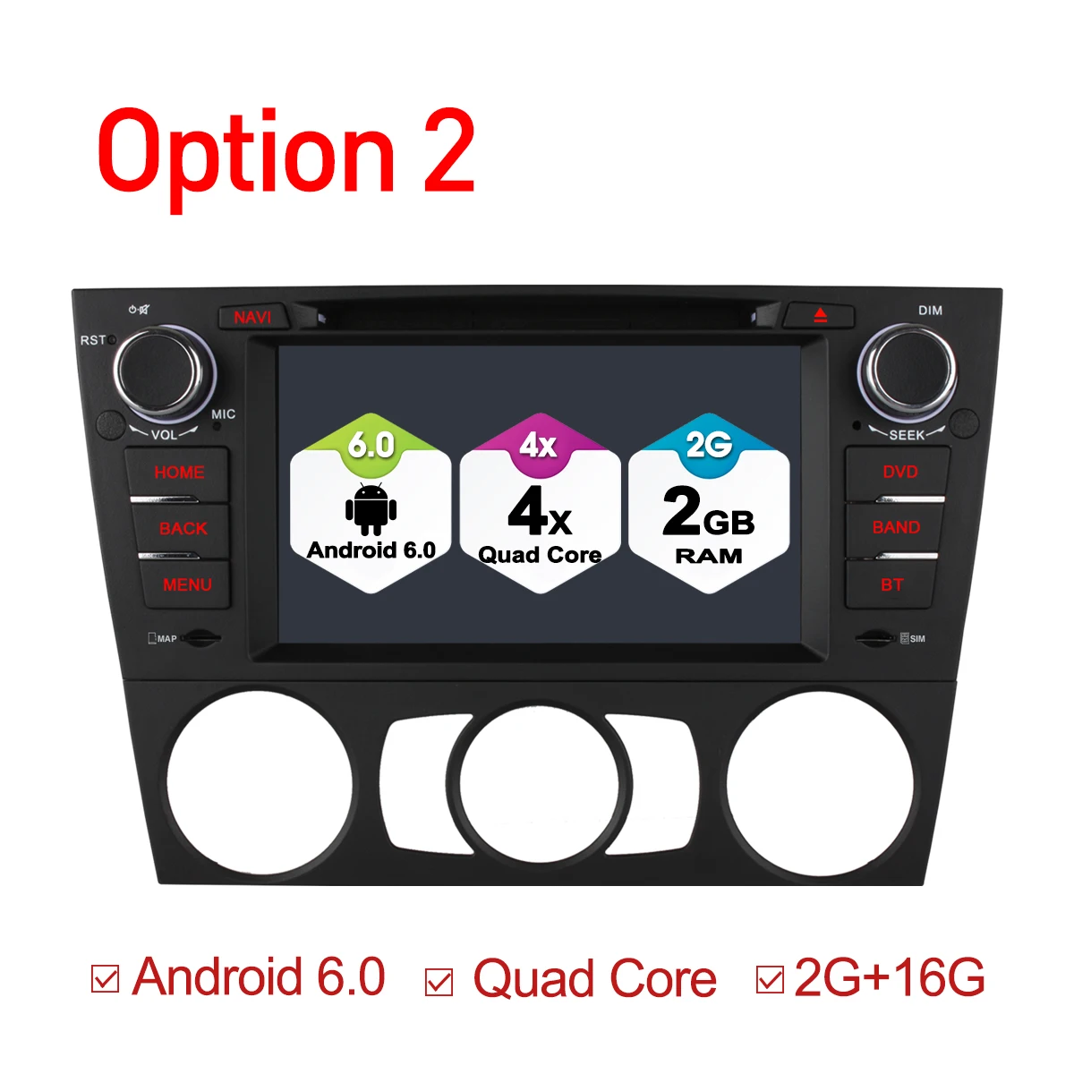 Ownice C500 32G ROM автомобильный DVD GPS Восьмиядерный Android 6 0 для E90 E91 E92 E93 Радио плеер 2 Гб RAM