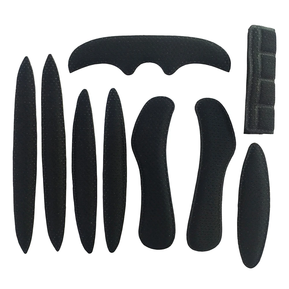 27 шт. мотоциклетный шлем внутренние накладки комплект мягкий Быстросохнущий