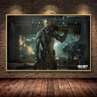 Настенный плакат Call of Duty, рисунок на холсте, без рамки, декоративная картина для спальни, домашний декор