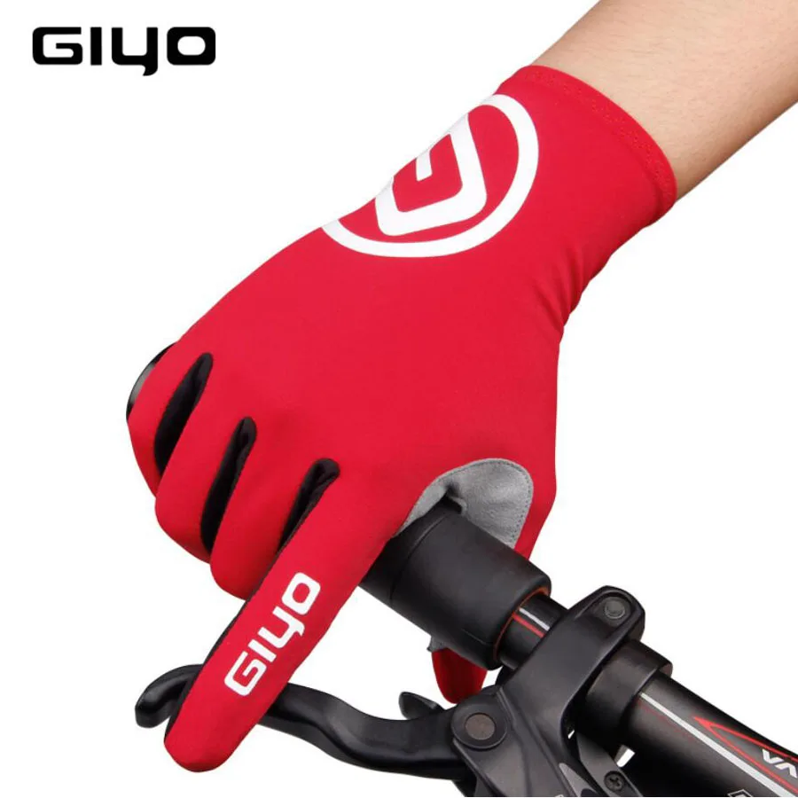 

GIYO Bicycle Gloves Touch Screen Long Full Fingers Gel Sports Cycling Gloves MTB Road Bike Riding Racing Anti-sliGloves Women