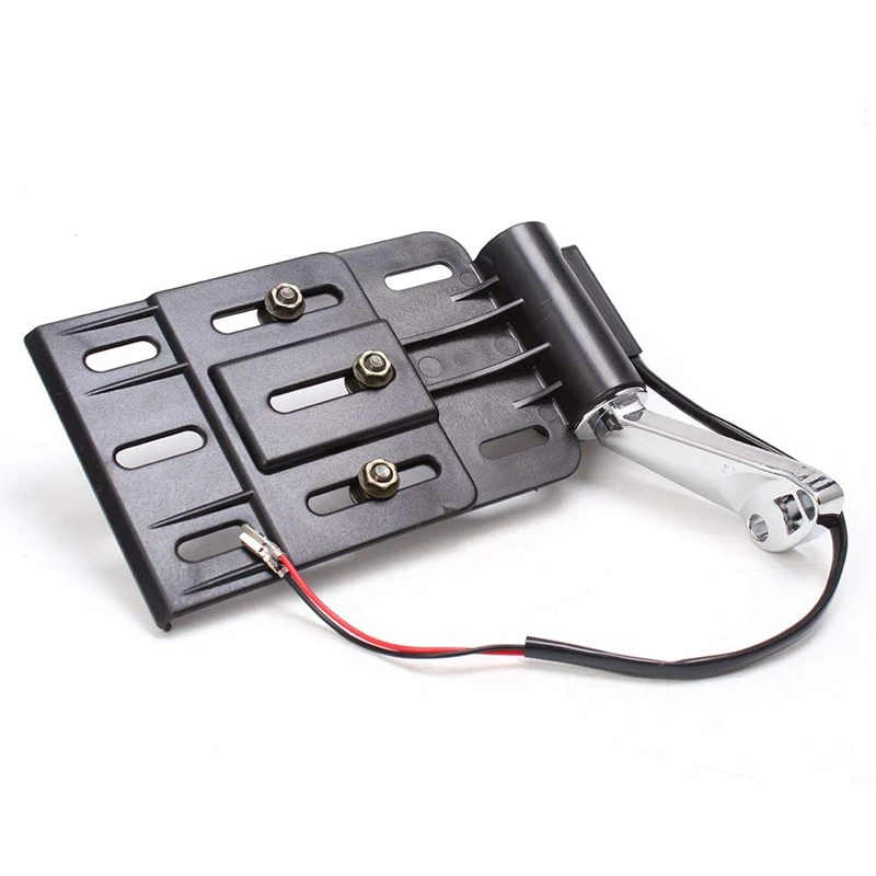 

Motorcycle Telescopic Folding Led Light Side Mount License Plate Holder for Dyna Sportster 883 1200 Xl 07-16