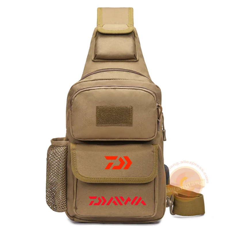 

Tactical Camouflage Camera Pack Women Messenger Daiwa Fishing Bag Men Outdoor Sport Bags Waterproof Nylon Saddle Fishing Bag
