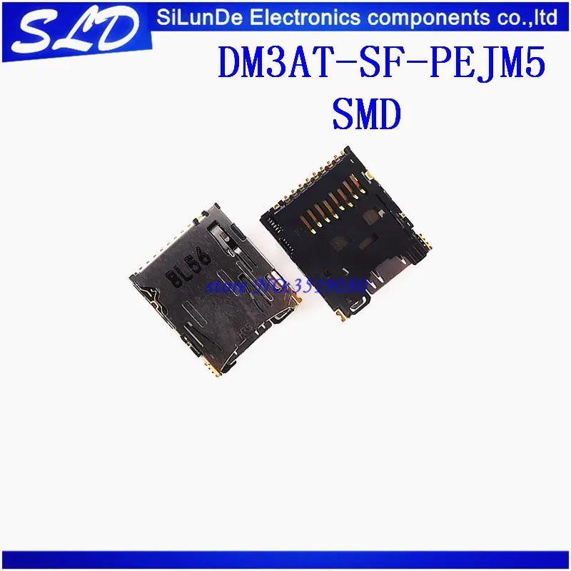 

Free Shipping 50pcs/lot DM3AT-SF-PEJM5 Memory connector - PC card slot 1.68mm high 8 + 2
