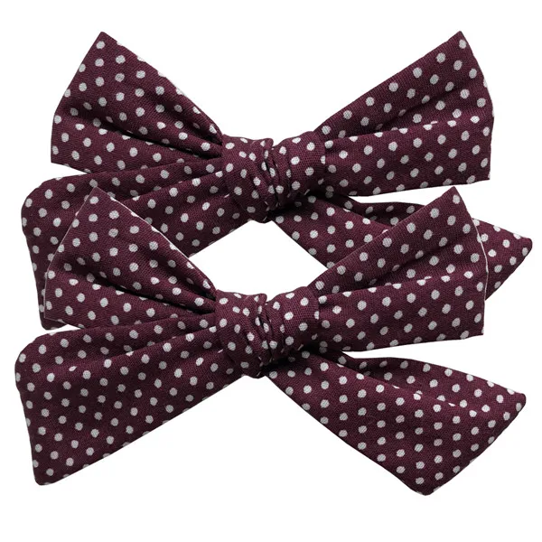 Dots-277 BEILARRY, 2 шт., 4-дюймовые зажимы из хлопчатобумажной ткани с бантиком для маленьких девочек, заколки для волос с бантиком, заколки, заколки для волос, головные уборы, аксессуары для волос - Цвет: Dots-277