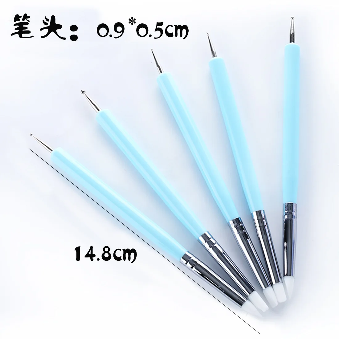 Инструменты для лепки шариковый нож силиконовая мягкая голова скульптура ручка