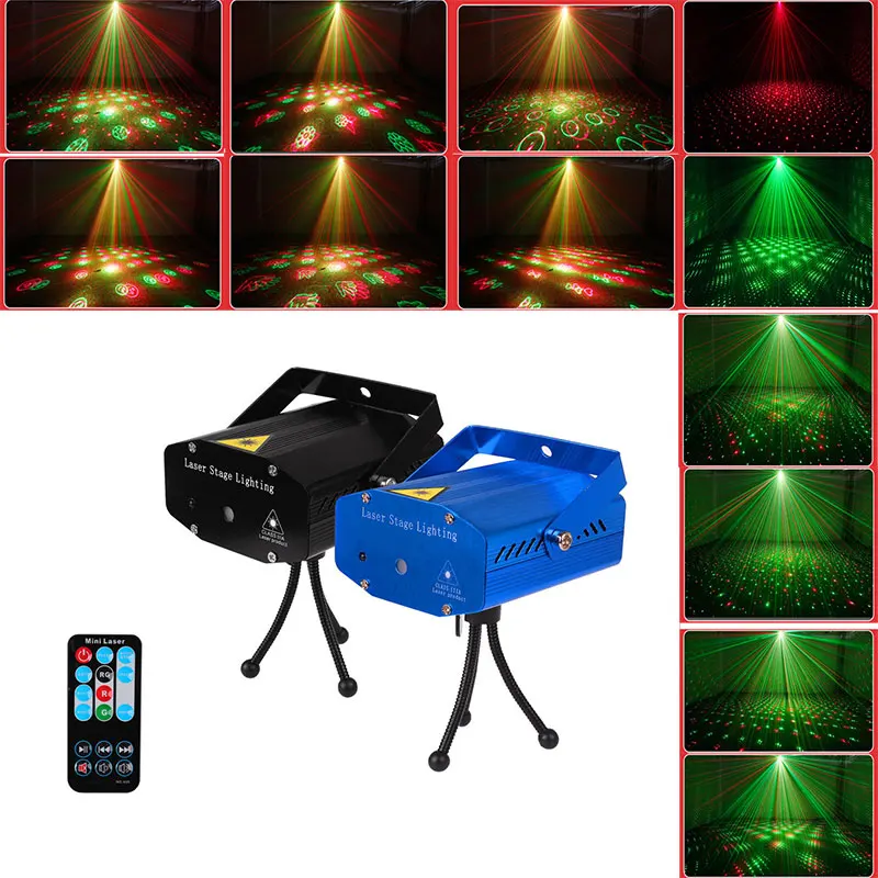 Светодиодный светильник для сцены Звездный лазерный диско сценический вечерние