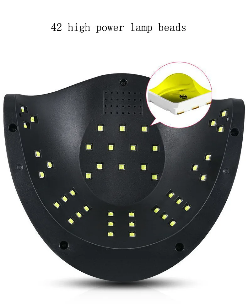 

S9 120W Induction Nails Phototherapy Lamp 42 a LED Nail Lamp Light Treatment Device Hands Heating Lamp