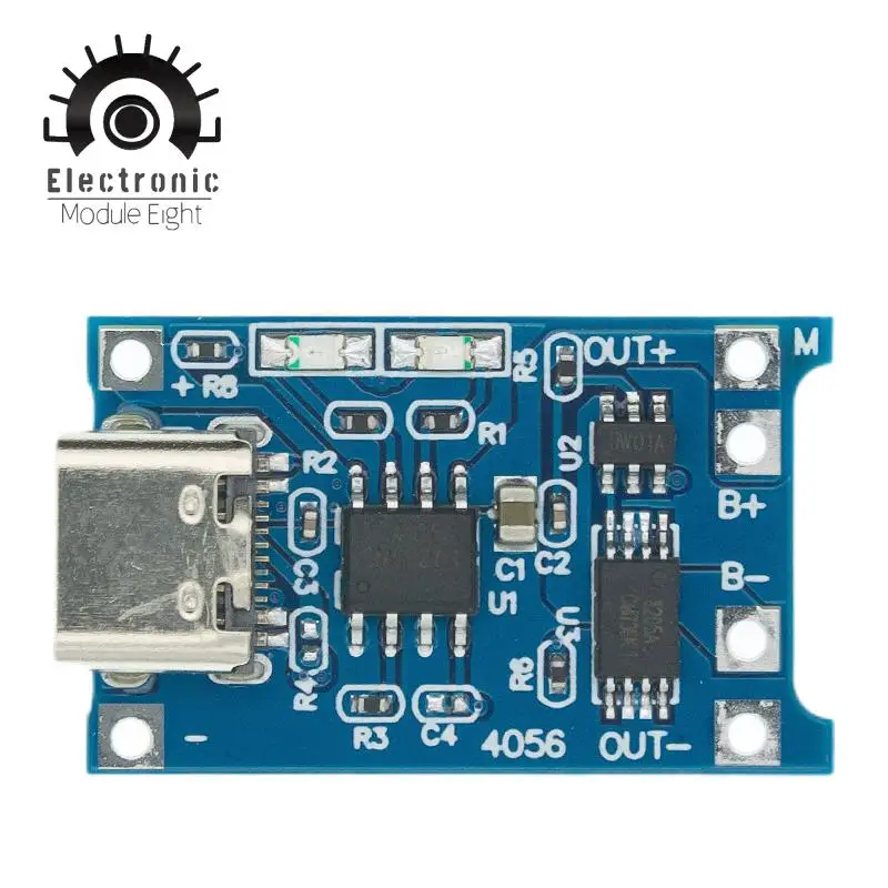 TP4056 + Двойная функция защиты 5 в 1 а Micro USB 18650 литиевая батарея зарядная плата