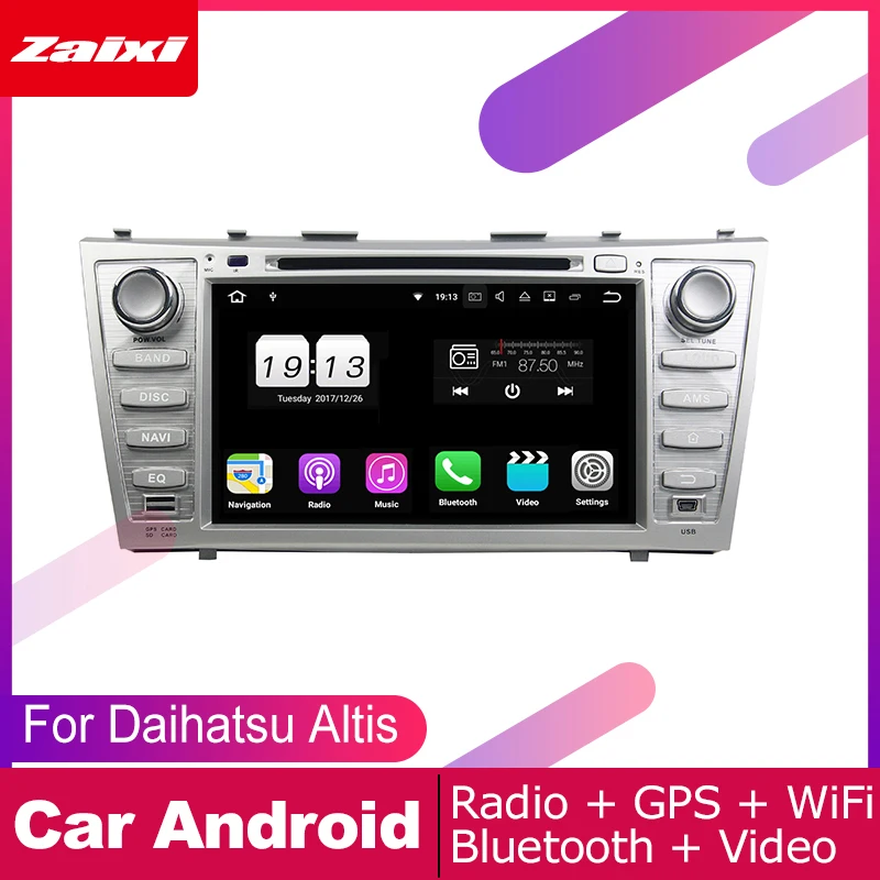 Для Daihatsu Altis 2006 2007 2008 2009 2010 2011 Автомобильная Мультимедийная система Android