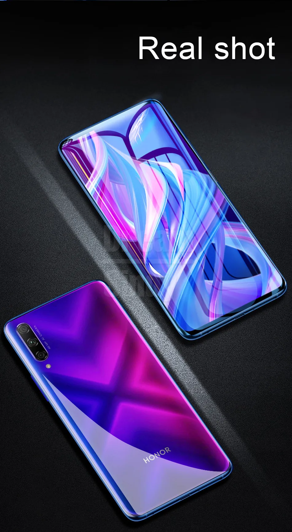 3-1 шт 200D полное покрытие Гидрогелевая пленка для huawei Honor 8X 10i 8 9 10 Lite Honor 20 9X Pro Защитная пленка для переднего экрана(не стекло