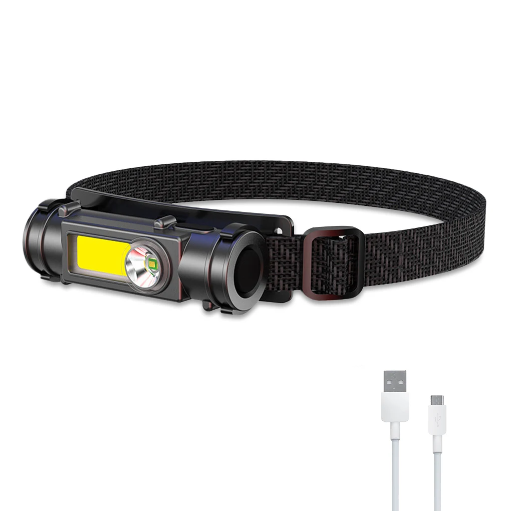 

Налобный фонарь наружный 2000-2500K COB USB, налобный фонарь, регулируемый срок службы, водонепроницаемый налобный фонасветильник, светильник, све...