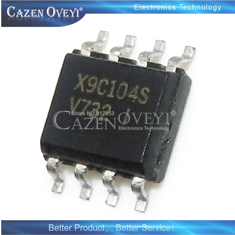 

5piece X9C104SI X9C104S X9C104SZI Digital potentiometer X9C104 IC SOP-8 In Stock