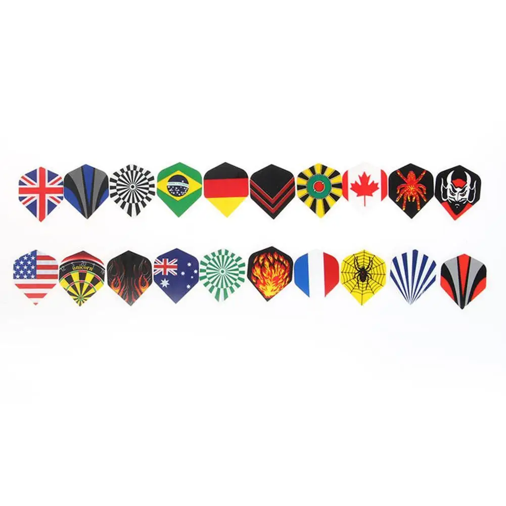 60 лезвий для Дротика летная крутая стандартная летающая дротика с перьями