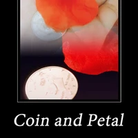 coin and petal magic tricks petal to coin aappearing magie close up magia mentalism illusion gimmick props for magicians