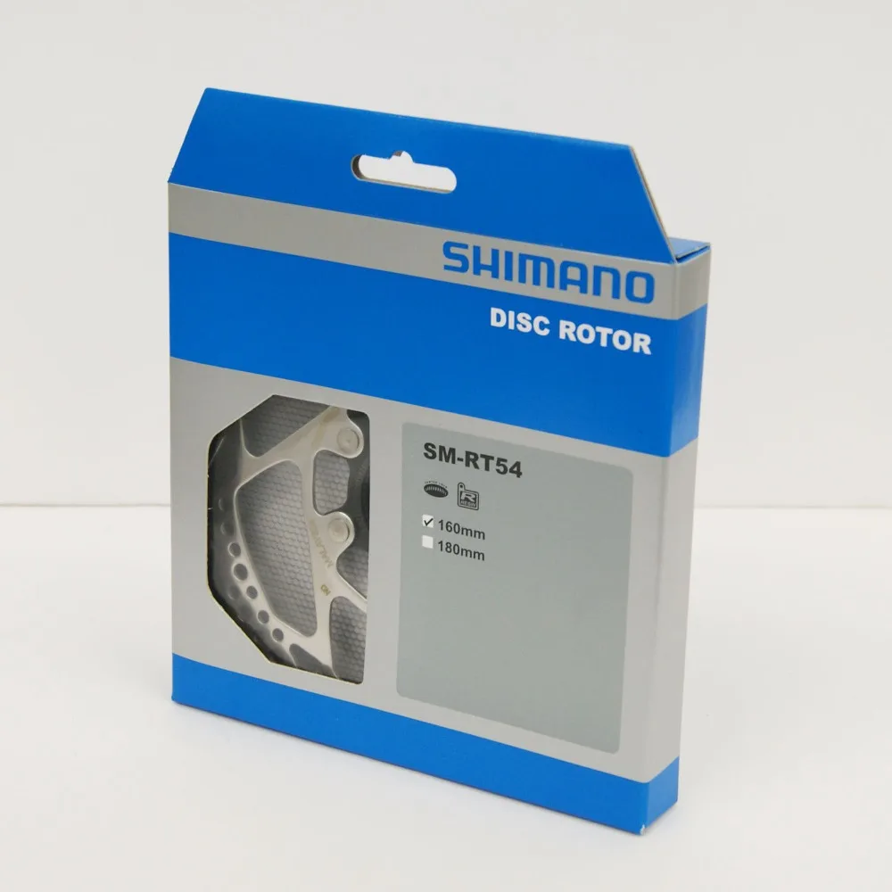 Оригинальный Shimano DEORE велосипедный SM RT54 дисковый тормоз Центральный замок ротор