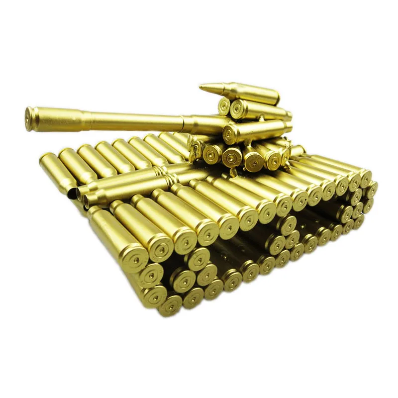 Золото Танк модель Bullett оболочки ремесла литья под давлением военный боевой танк