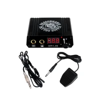 dragonhawk tattoo power supplies digital lcd black tattoo kit makeup machine power plug foot pedal with clip cord
