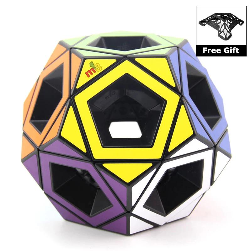 

MF8 Hollow Megaminxeds V2 Magic Cube 2x2x2 3x3x3 Void Hole Dodecahedron Professional Speed Puzzle Megaminx Cube Cubo Magico