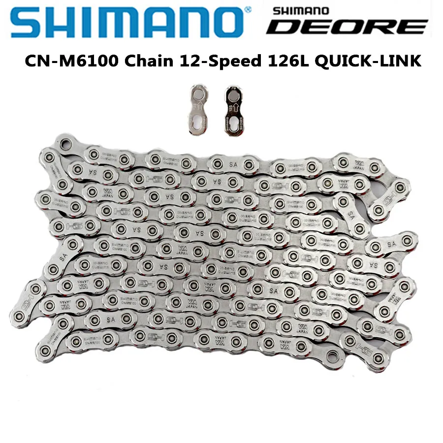 

DEORE M6100 Groupset 11-51T Mountain Bike Groupset 1x12-Speed SunRace CSMZ901 KMC X12 M6100 Derailleur Shifter S H I M A N O