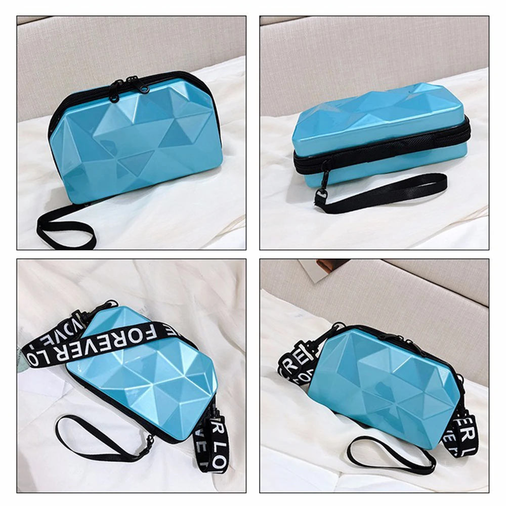 Herald Fashion Hard Box ручные сумки для женщин сумка-мессенджер в форме алмаза модная
