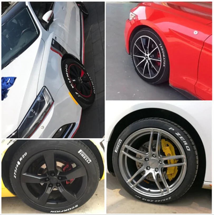 Car Tyre Tread Metal Permanent Paint Markers Depict Decal Pen For Citroen C5 C4 C3 Mini Cooper Opel Astra H G J Vectra C Saab | Автомобили