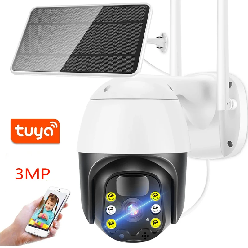 

IP-камера HONTUSEC Tuya Уличная С Wi-Fi, 4G, 3 Мп