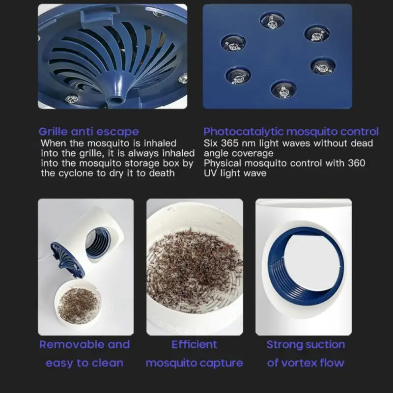 Электрическая лампа-ловушка для комаров с питанием от USB | Дом и сад