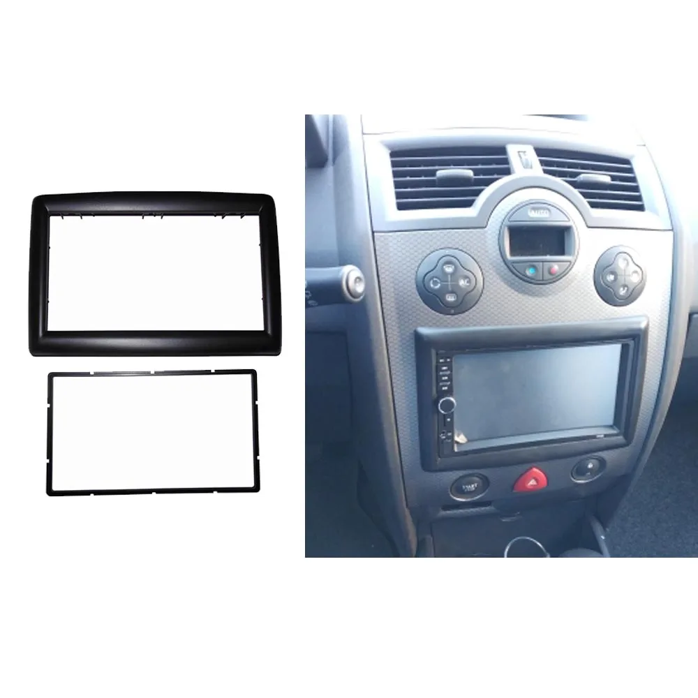 Облицовка для автомагнитолы RENAULT Megane II 2002 2009 комплект установки автомобильной