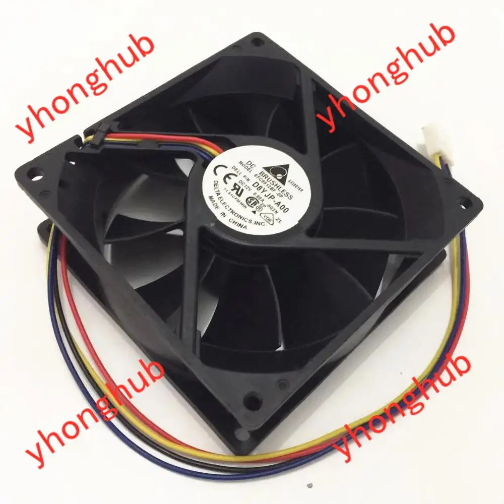 Охлаждающий вентилятор для сервера Delta Electronics EFC0912BF 9G2N DC 12 В 0 60 а 90x90x32 мм|square fan|server