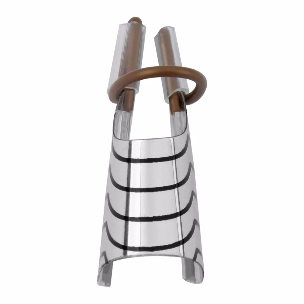 5 шт. многоразовые алюминиевые направляющие формы для ухода за ногтями|Форма