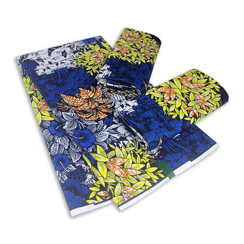 

African print wax Veritable Guaranteed Real Pagne fabric 6yard/lot Soft High Quality African Fabric Print ankara Veritable Wax