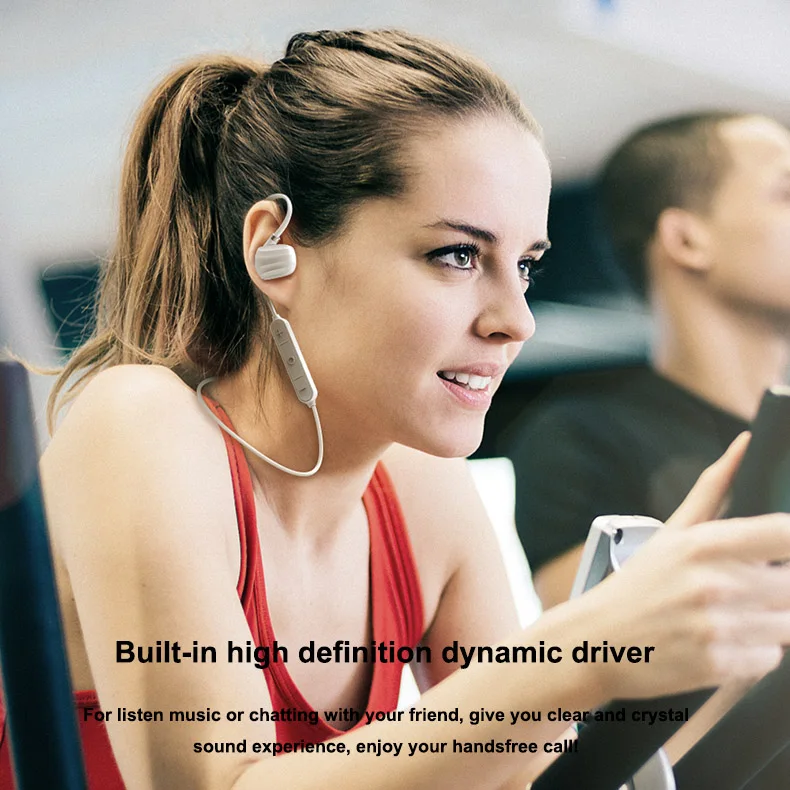 GGMM беспроводные Bluetooth наушники, спортивные наушники IPX4, водонепроницаемая гарнитура с микрофоном, супер бас наушники, поддержка APT-X